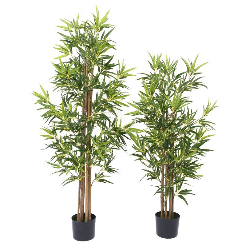 faux bamboo plant outdoor